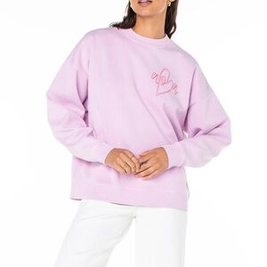 ROXY Lineup Oversized Crewneck
